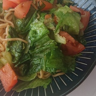 麺つゆサラダ焼きそば